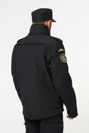 Jacheta softshell tactica cu mesada si gluga detasabila pentru Jandarmerie,Pompieri,Politie Penitenciara [6]
