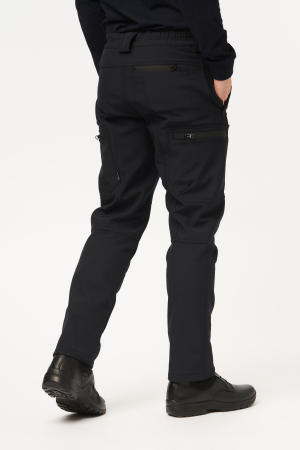 Pantalon softshell dark navy cu fermoare waterproof [1]