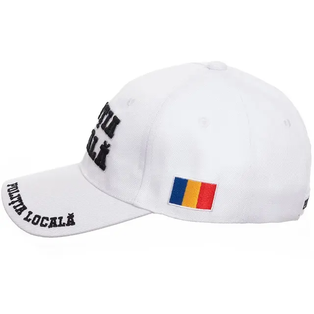 Sapca Premium Politia Locala, Barbati,Femei , Broderie 3D, ALBA, Marime reglabila [2]