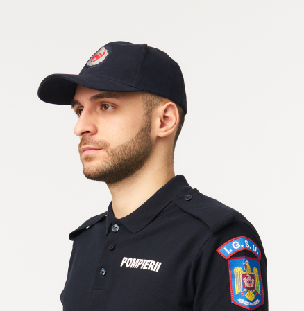 Echipamente - Sapca vara pompieri tip baseball cu emblema coifura