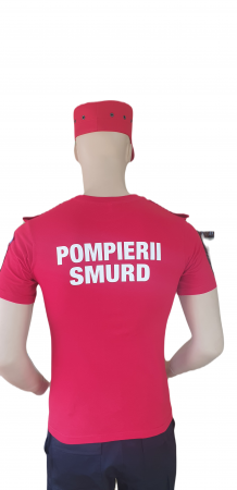 Tricou glat  Smurd maneca scurta cu epoleti pentru suport grad [4]