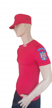 Tricou glat  Smurd maneca scurta cu epoleti pentru suport grad [3]