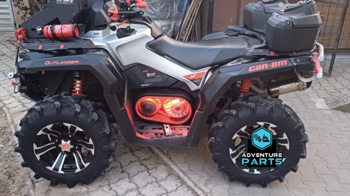 Capac aluminiu iluminat pentru variator Can-Am Renegade/Outlander [5]