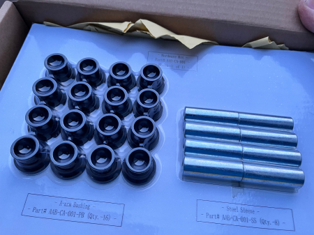 RACING IMPROVEMENTS - Kit bucse pentru bratele frontale Can-Am Renegade/Outlander G2