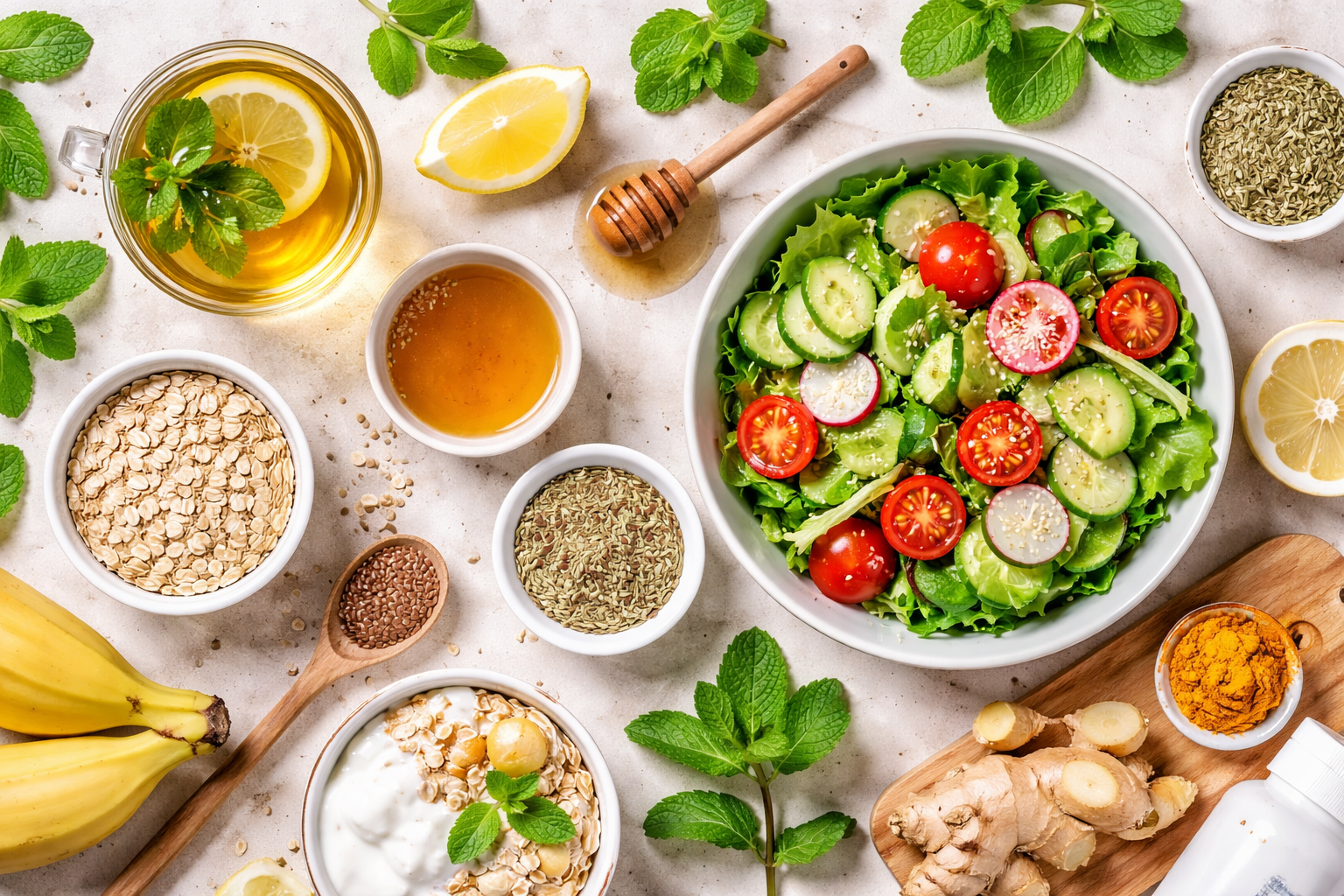 Digestie grea și disconfort abdominal? Ghid simplu cu soluții naturiste care chiar se aplică