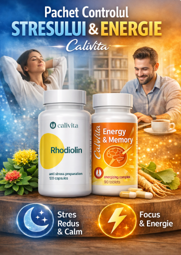 Pachet Controlul Stresului si Energie Calivita