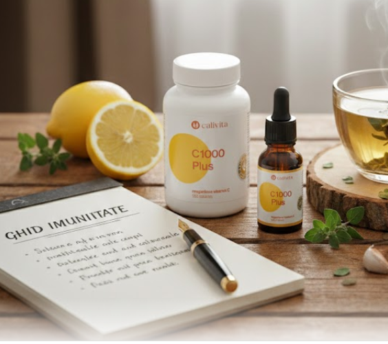 Scutul tău invizibil în sezonul rece: De ce combinația de Vitamina C și Ulei de Oregano este imbatabilă pentru imunitate