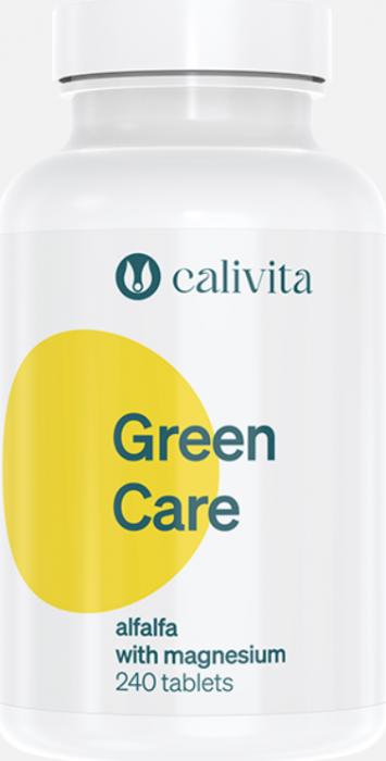 Green Care (240 tablete) Calivita se recomanda in tulburarile digestive acute si cronice, balonare, ulcer, anorexie [2]