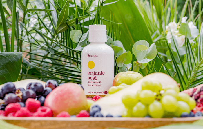 Organic Acai este un produs complex, pe bază de fructe organice: acai, mere şi cireşe negre, extrem de bogat în antioxidanţi şi vitamine [5]