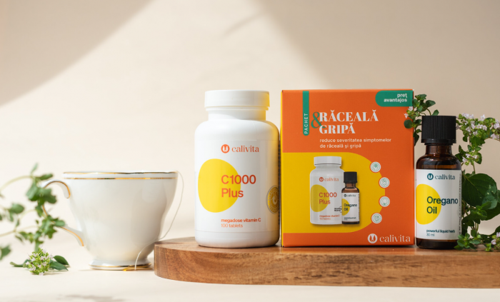 Pachet Răceală & Gripă: C1000 Plus + Oregano Oil [3]