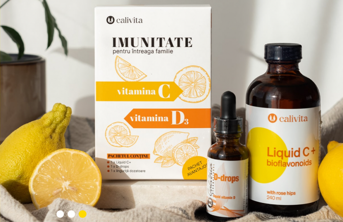 Pachet Imunitate: LiquidC + Ddrops (Vitamina C lichida -240 ml + Vitamina D lichida- 30 ml) [3]