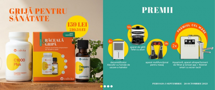 Pachet Răceală & Gripă: C1000 Plus + Oregano Oil [2]
