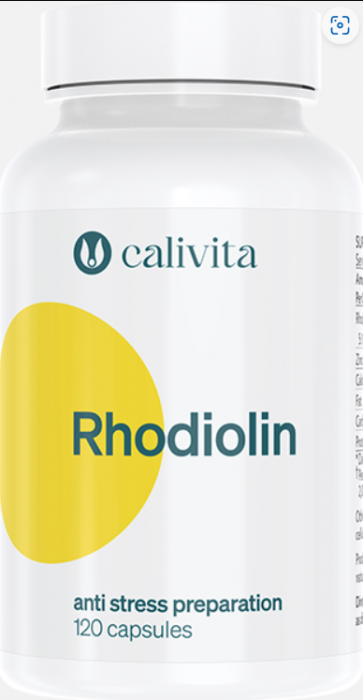 Rhodiolin Calivita (120 capsule)-Supliment Anti-Stres Natural cu Rhodiola [2]