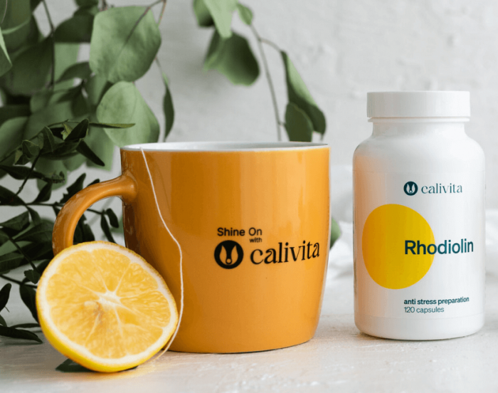 Rhodiolin Calivita (120 capsule)-Supliment Anti-Stres Natural cu Rhodiola [7]