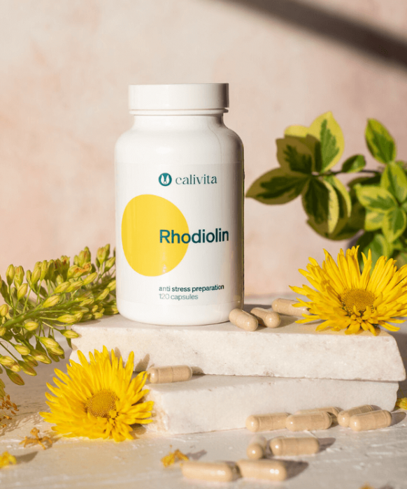 Rhodiolin Calivita (120 capsule)-Supliment Anti-Stres Natural cu Rhodiola [5]
