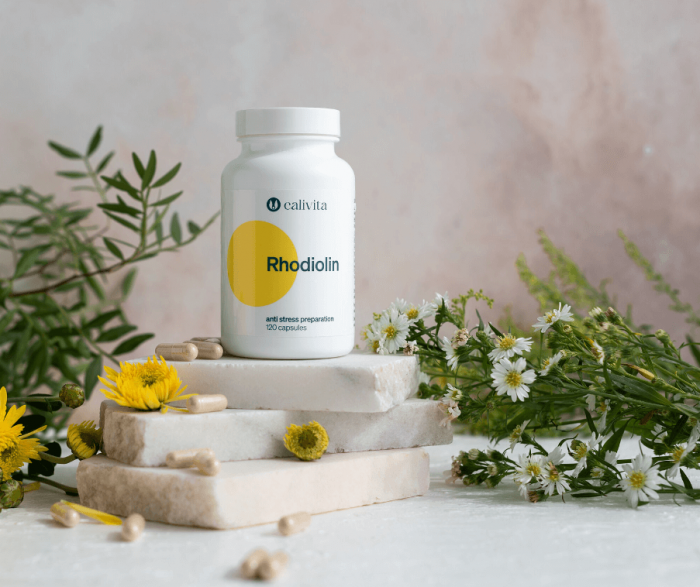 Rhodiolin Calivita (120 capsule)-Supliment Anti-Stres Natural cu Rhodiola [4]