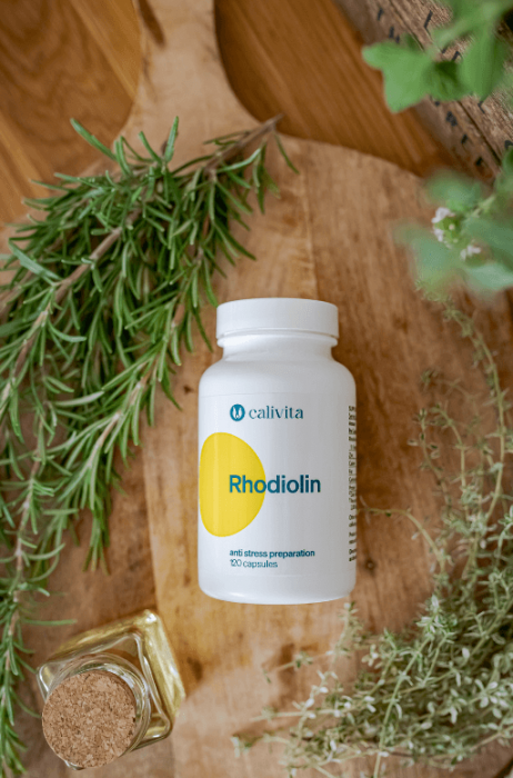 Rhodiolin Calivita (120 capsule)-Supliment Anti-Stres Natural cu Rhodiola [8]