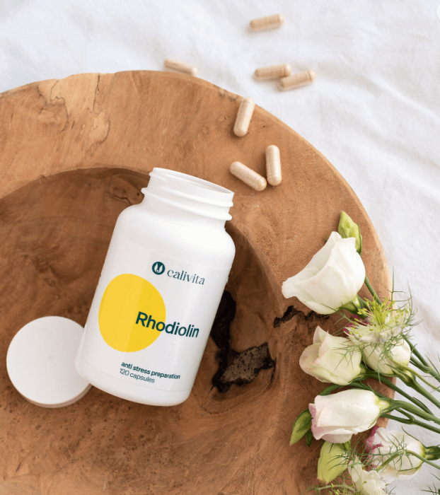Rhodiolin Calivita (120 capsule)-Supliment Anti-Stres Natural cu Rhodiola [6]