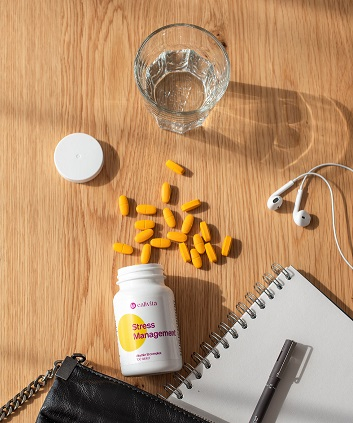  Stress Management B Complex (100 tablete) este un complex natural de vitamine B. [2]