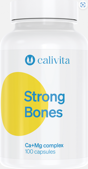 Strong Bones Calivita: Calciu și magneziu, 100 capsule [3]