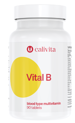 Vital B (90 tablete) asigură un spectru complet de vitamine, minerale [1]