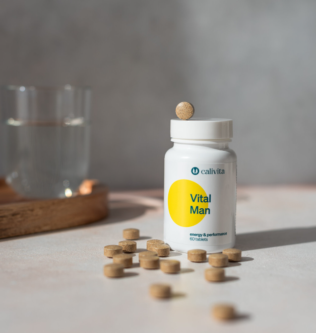Vital Man este un preparat complex cu extracte naturale din plante care aduce multiple beneficii sănătăţii generale a organismului. [1]