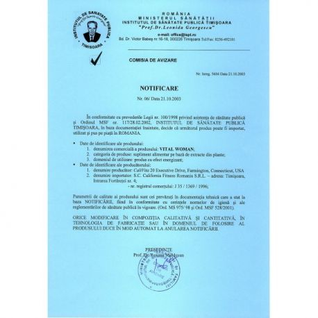  Vital Woman Calivita - creat pentru a imbunatati starea generala a femeii, [4]