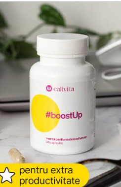 Pentru Stres, Oboseala, Somn - Boost Up: Supliment pentru Energie și Vitalitate cu Guarana și Coenzima Q10