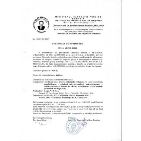 C Plus, 100 tablete [1]