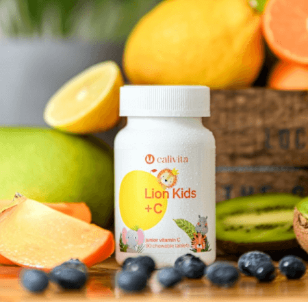 Lion Kids Vitamina C de la Calivita este o sursa de vitamina C naturala [1]