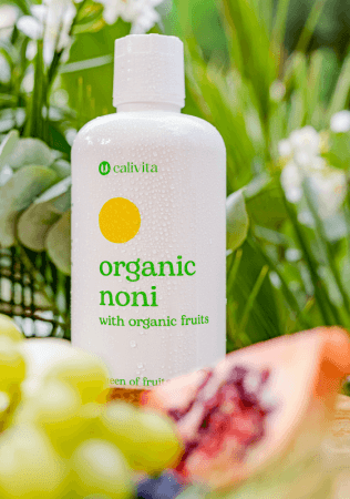 Preparate din plante medicinale - Organic Noni Calivita - suc concentrat de Noni organic