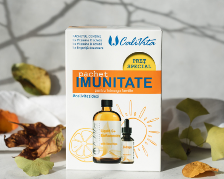Pachet Imunitate: LiquidC + Ddrops (Vitamina C lichida -240 ml + Vitamina D lichida- 30 ml) [4]