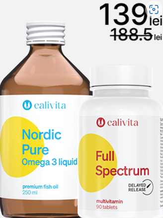 Pentru Stres, Oboseala, Somn - Pachet Echilibru și Suport - Omega 3 și Complex de Vitamine pentru Energie, Claritate Mentală și Vitalitate Zilnică