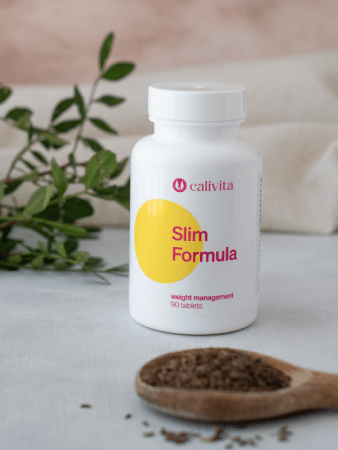 Afectiuni metabolice si de nutritie - Slim Formula Calivita: Supliment slăbit, metabolism și apetit