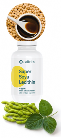 Preparate din plante medicinale - Lecitina din soia (250 capsule)