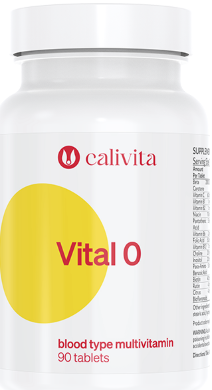 Vital 0 - Supliment Multivitamine Natural Pentru Grupa Sanguină 0 [2]