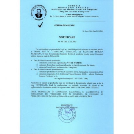  Vital Woman Calivita - creat pentru a imbunatati starea generala a femeii, [3]