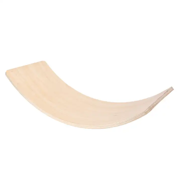 Placa de echilibru si balans, lemn natur, 83x29.5cm, +3ani [2]