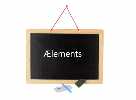 Tabla 2 in 1, din lemn, contine litere si cifre magnetice, marker, creta si burete de sters, agatatoare, natur, 43x33 cm [2]