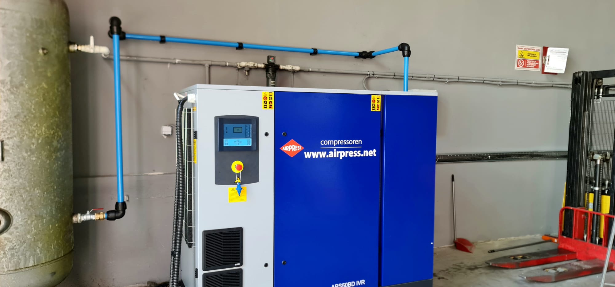 Livrare compresor AIRPRESS