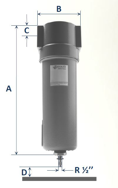 Filtru de linie pentru aer comprimat model: FACH61662 [6]