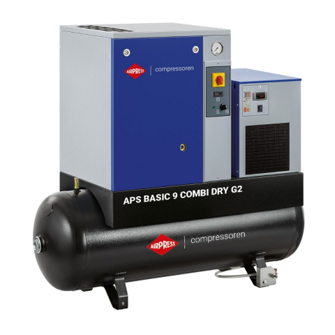 Compresor cu șurub APS 9 Basic G2 Combi Dry 10 bar 984 l/min 500 l [0]