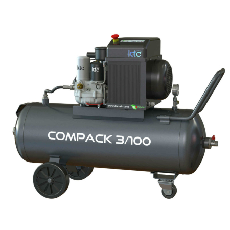 Aer comprimat - Compresor COMPACK 3 100 10 bar 360 l/min 100 l