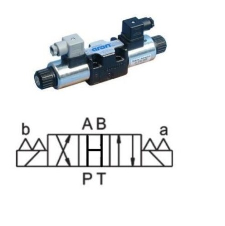 Electrovalvă ARON AD3E02C 4/3 CETOP-3 350 bar 60 l/min IP66 [2]