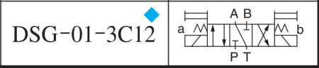 Electrovalva Yuken, model: DSG-01-3C12 [3]