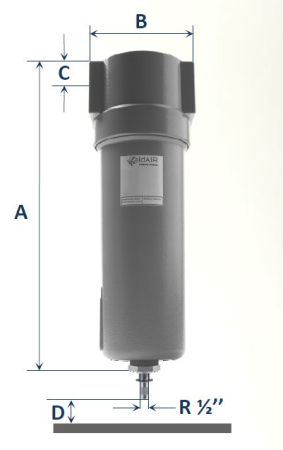 Filtru de linie pentru aer comprimat model: FACH62120/KIT [5]