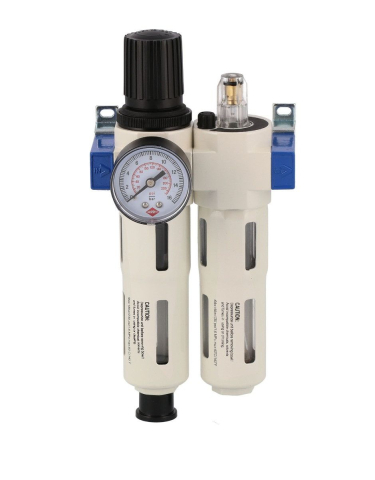 Echipamente pneumatice - Regulator presiune aer cu filtru și lubrificator FRL 3/4 industrial