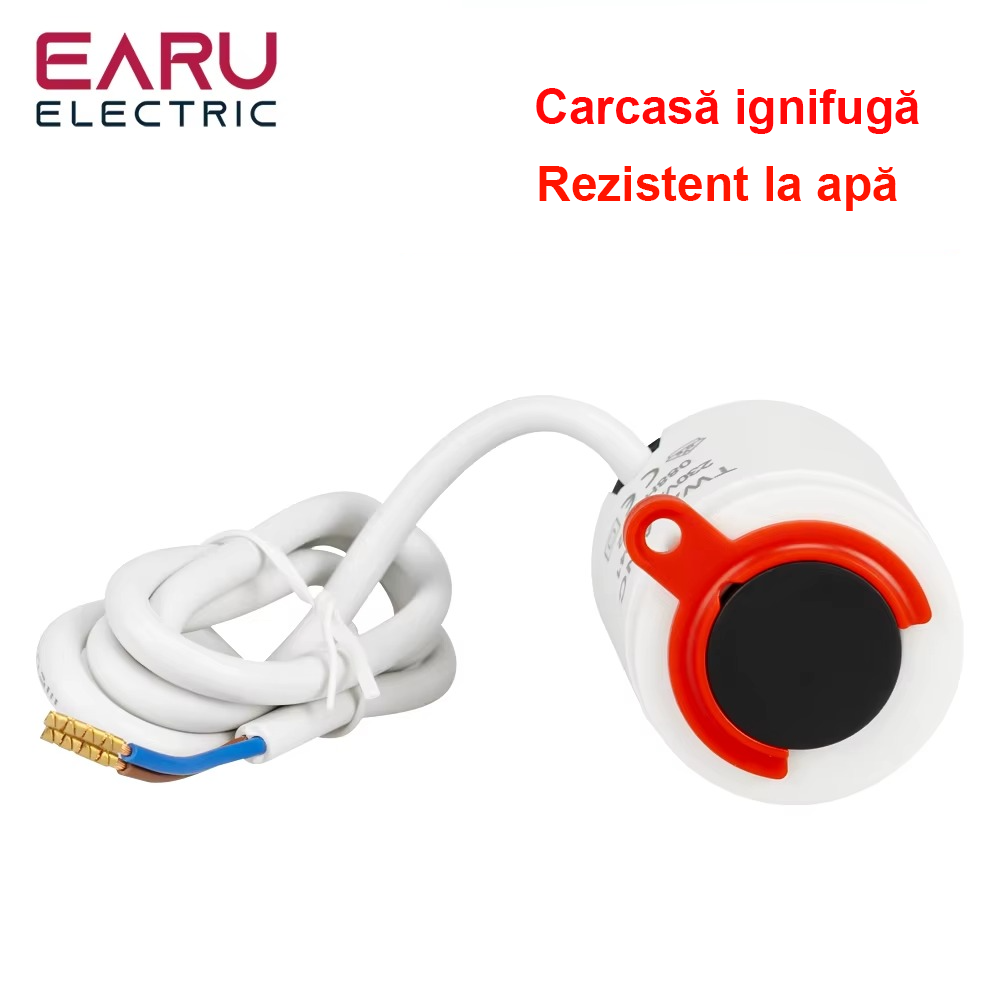 Actuator incalzire in pardoseala Earu RA060-NC filet M30x1.5mm normal inchis 230 V [3]