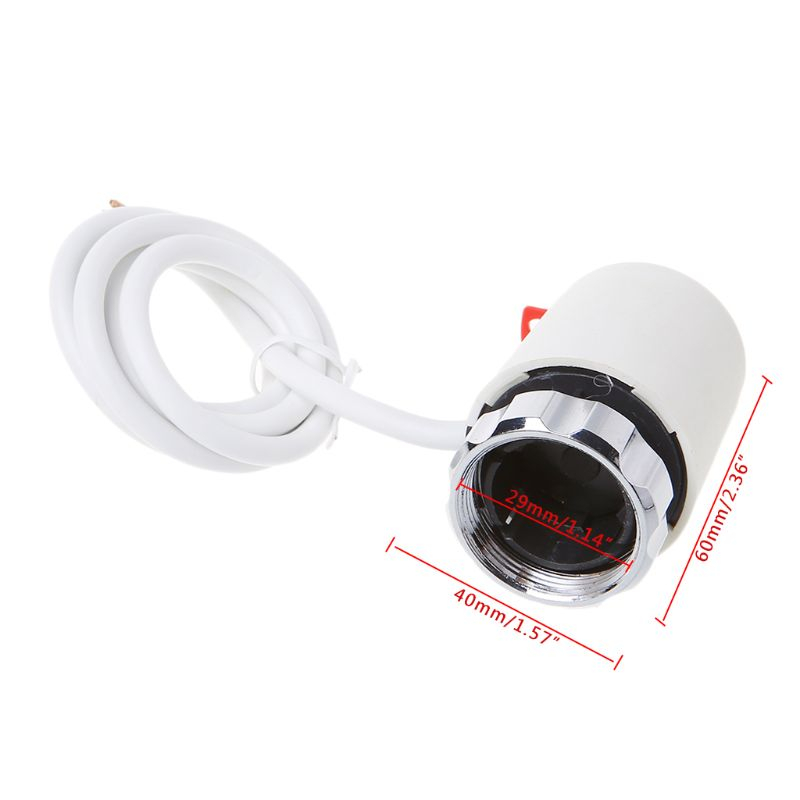 Actuator incalzire in pardoseala Sansael SS-W101A filet M30x1.5mm normal inchis 230 V [3]