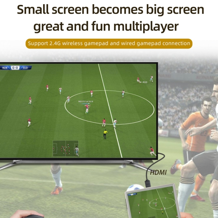 Consola gaming ANBERNIC RG35XX, 64G TF, Ecran 3.5, cu 5000 de jocuri clasice, Linux & GarlicOS Dual System, cu iesire HDMI, Alb Transparent [10]